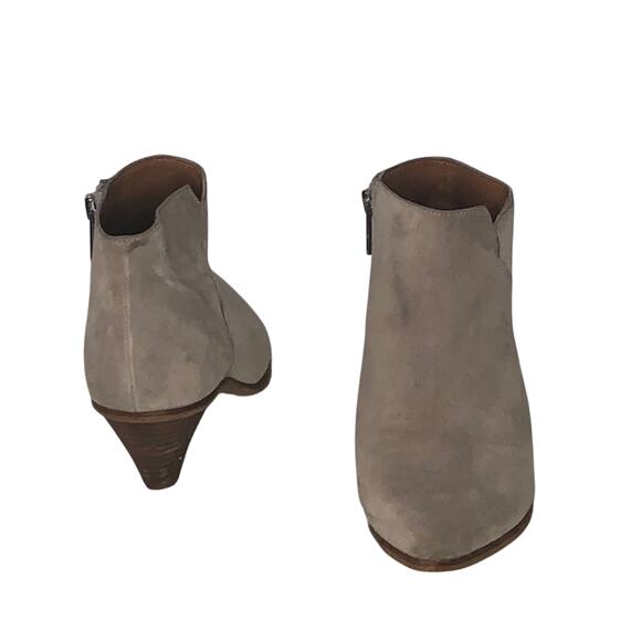 Sarto by Franco Sarto Spectra Tan Suede Pointed Toe Ankle Boots size 6.5 - Picture 10 of 16